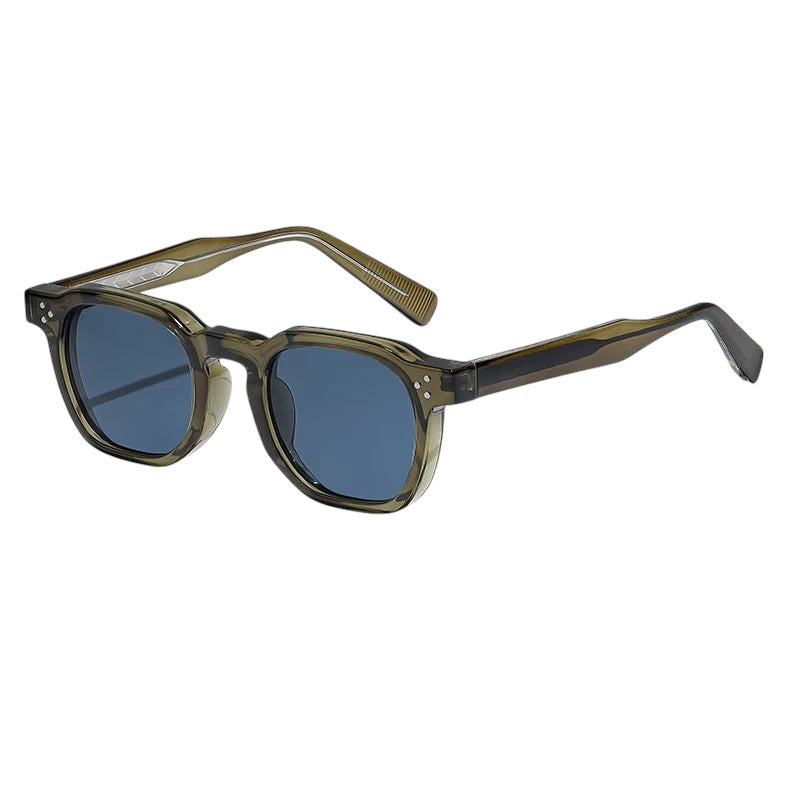Óculos de Sol Masculino Quadrado CATERSIDE Novo Retrô