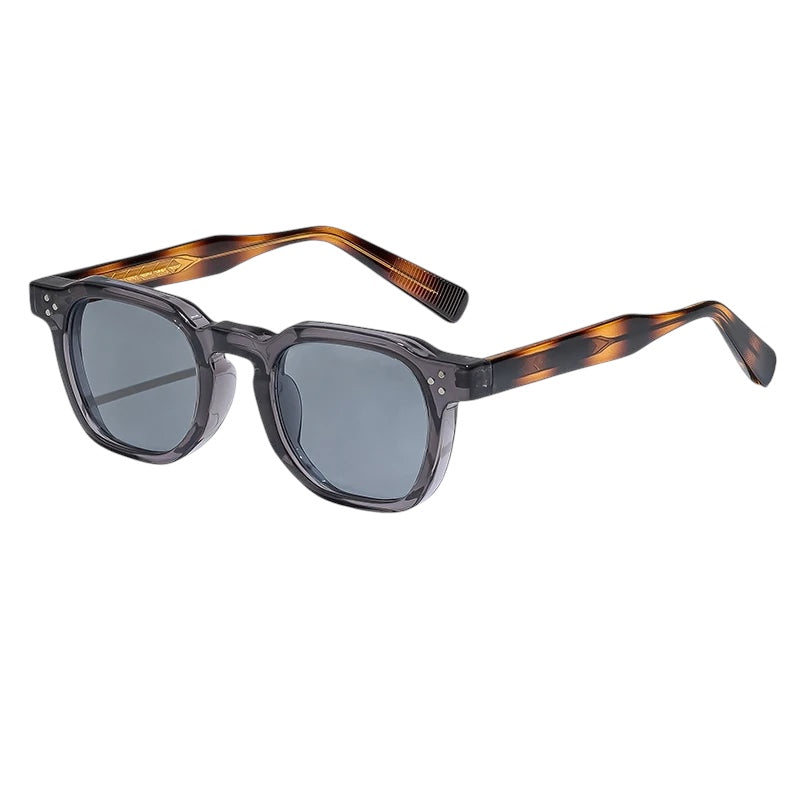 Óculos de Sol Masculino Quadrado CATERSIDE Novo Retrô