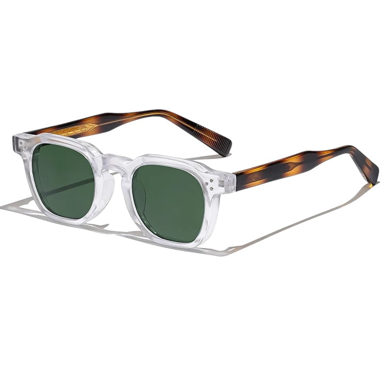 Óculos de Sol Masculino Quadrado CATERSIDE Novo Retrô