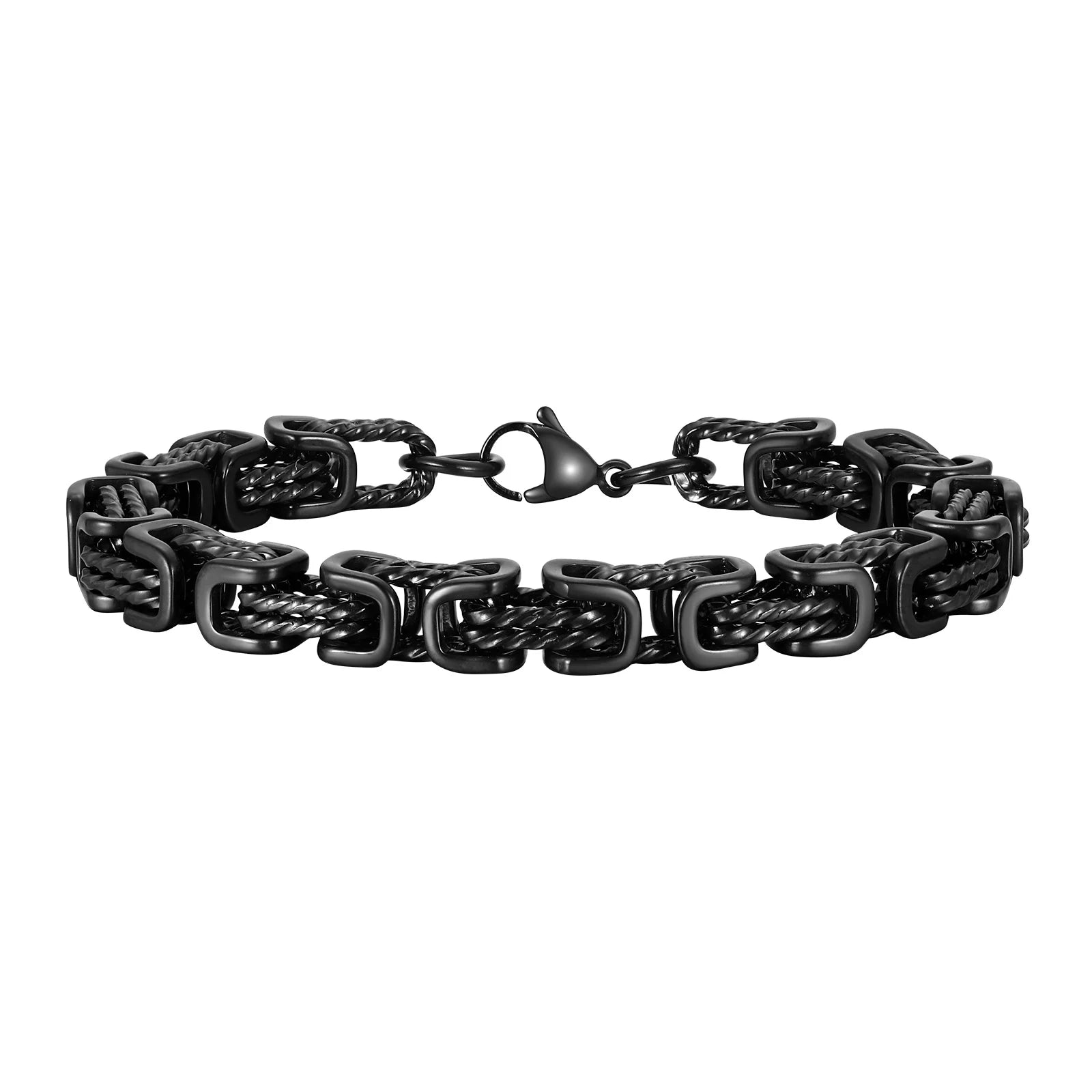 Pulseira Bizantina Trançada Retrô