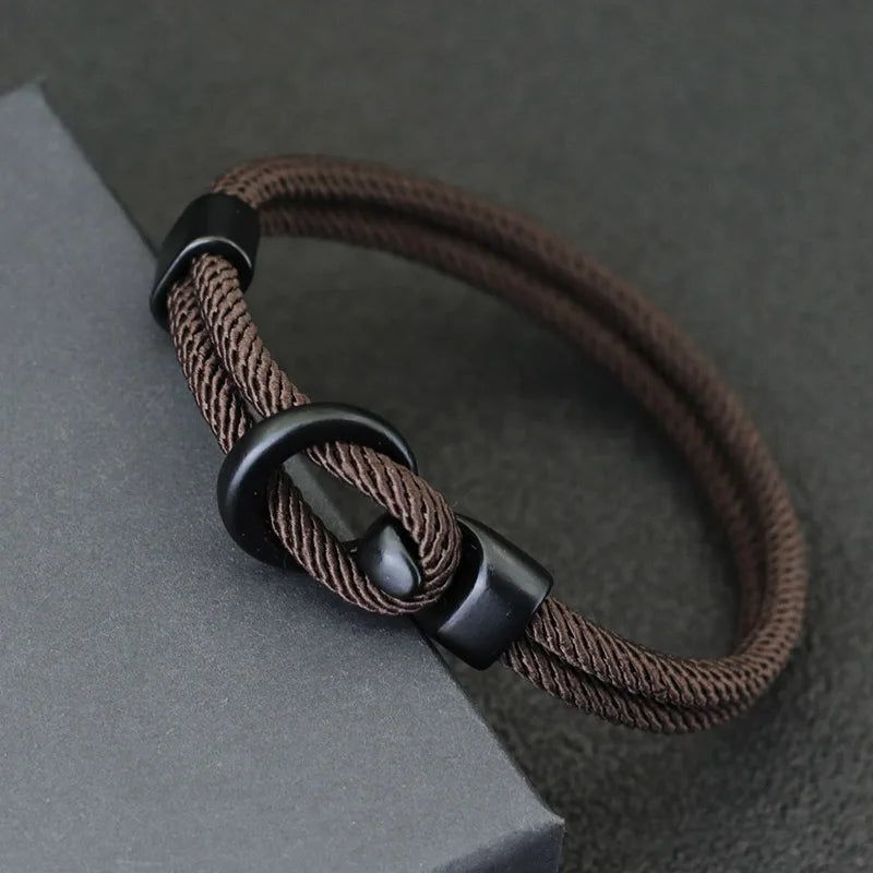 Pulseira Masculina Dupla Camada