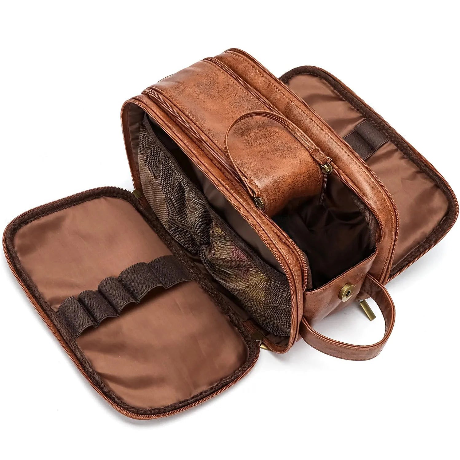 Necessaire Masculina em Couro Travel