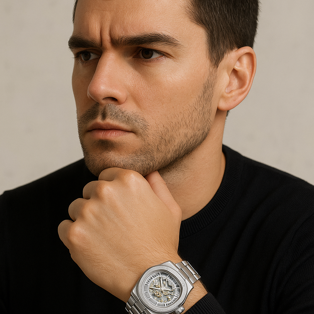 Relógio Masculino Longlux Luxuoso - Automático e Original