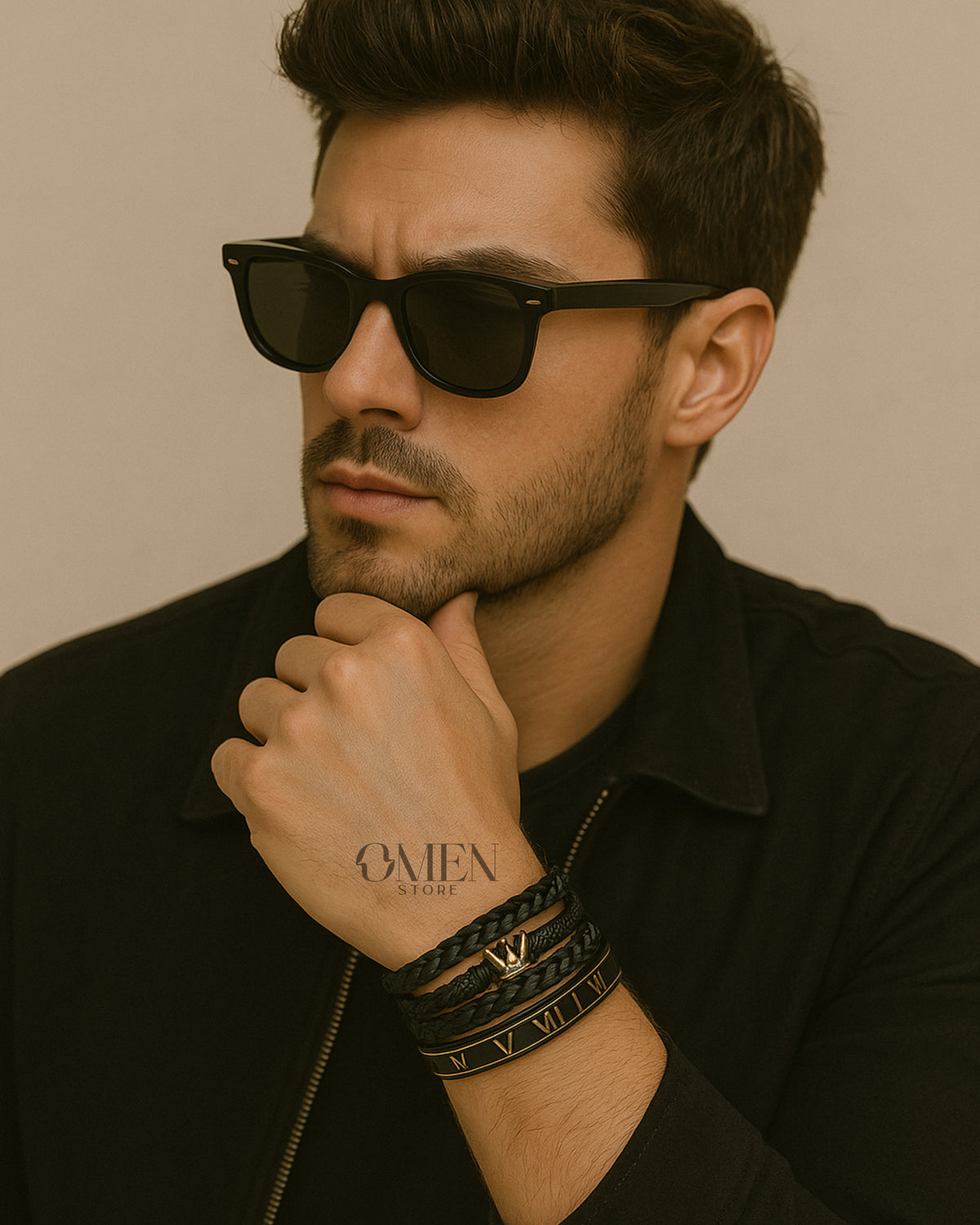 Kit 3 Pulseiras Masculinas King