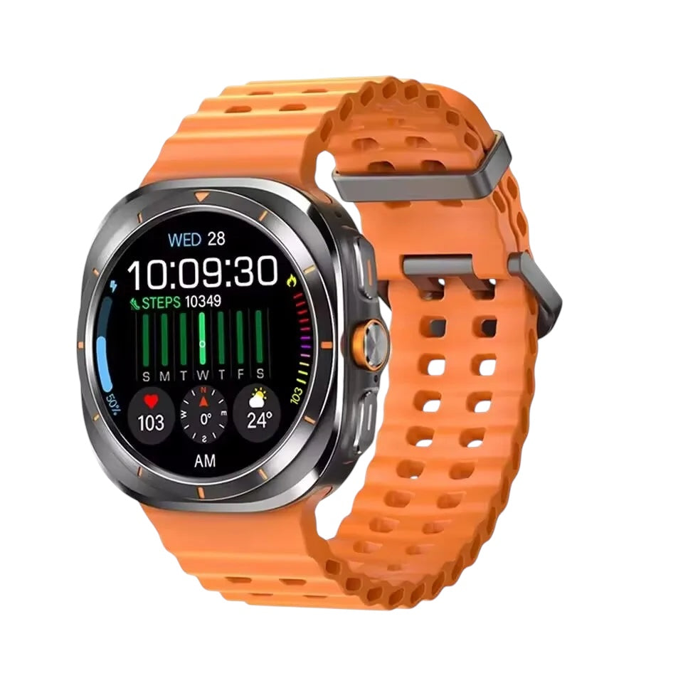 Smartwatch Masculino GPS, à Prova D'Água, com Chamada Bluetooth e Bússola