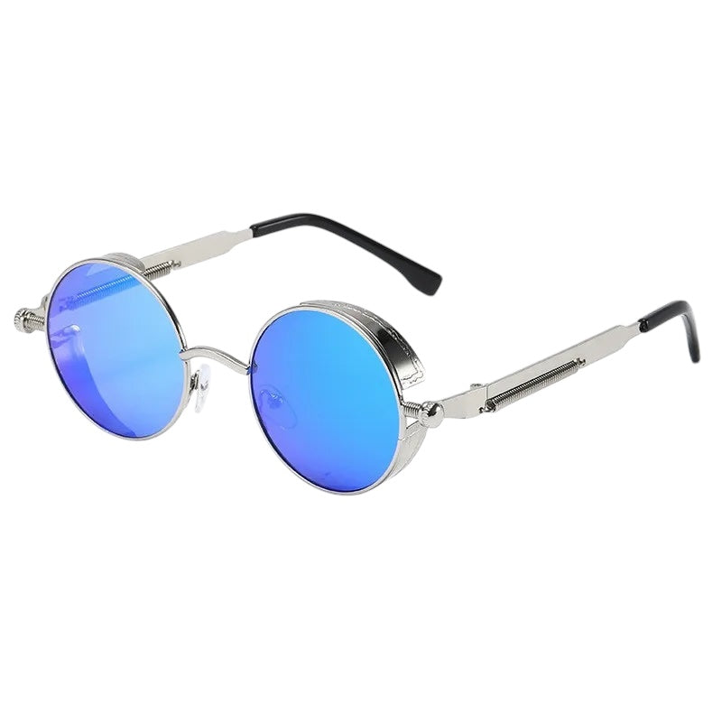 Óculos de Sol Redondo Vintage para Homens