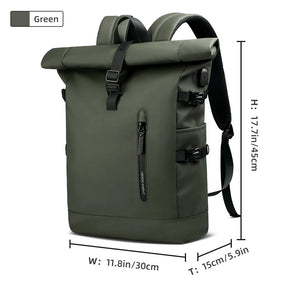 Mochila Masculina Travel com carregamento USB