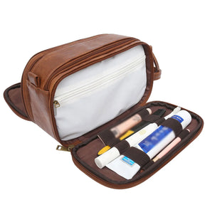 Necessaire Masculina em Couro Travel