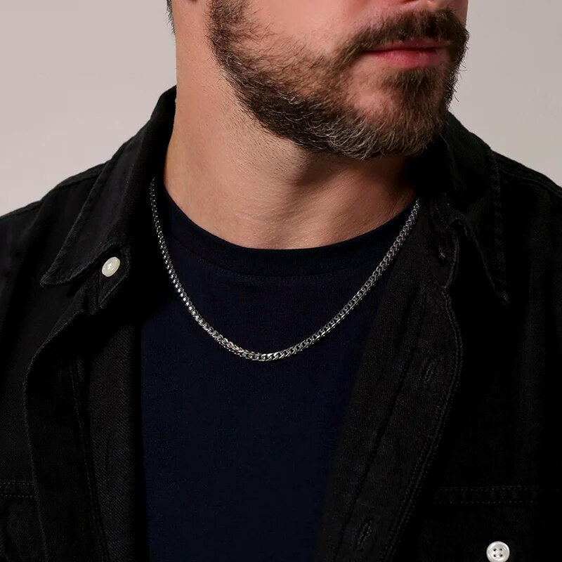 Colar Masculino de Corrente Elo